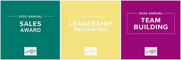 Stampin Up Awards Sales Leadership Team Building 2020