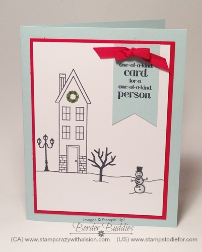 Step Up Stampin Shaker Card 2