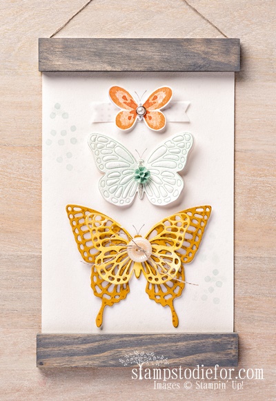 Couture Creations - Spread Your Wings Butterfly Stamp & Outline