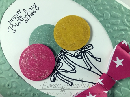 1 Honey Comb Happiness Ballons Saleabration 2016 #stampinup www.stampstodiefor.com 3