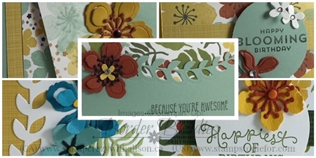 Botanical Blooms February 2016 Earn Free Cards #stampinup