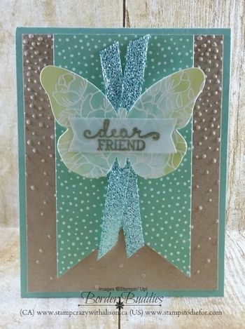Bold butterfly thinlits Birthday Blooms stamp set www.stampcrazywithalison.ca