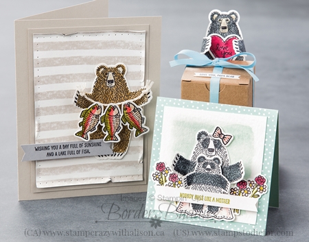 Bear Hugs Stamp Set & Coordinating Framelits #stampinup