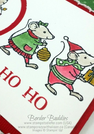 Merry Mice HO HO HO 3 www.stampcrazywithalison.ca
