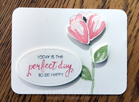 Blossom Bunch Punch by Stampin Up 1