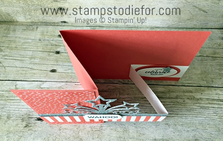 Fun Fold Card Birthday Blast stamp set by Stampin' Up! www.stampstodiefor.com 2