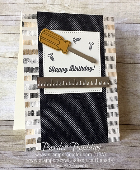 Nailed It stamp set by Stampin' Up! - Border Buddies Earn Free Cards and PDF Customer Rewards 2
