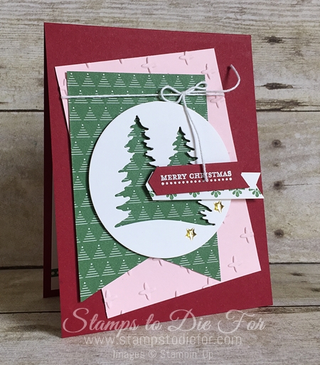Cardfront Builder Thinlit by Stampin'  Up! www.stampstodiefor.com Christmas Card