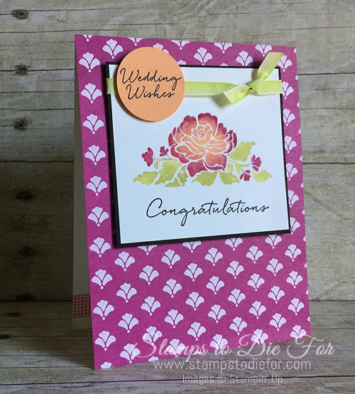 Colour Your World International Blog Hop - Floral Phrases by Stampin' Up! www.stampstodiefor.com 2