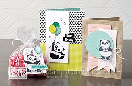 Party Panda stamp set Free Saleabrations