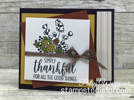 Border Buddy PDF Country Lane Suite Stampin' Up! www.stampstodiefor.com Card 1
