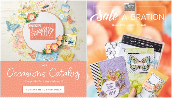 2019 Stampin' Up! Occasions Catalog and Sale-a-brations