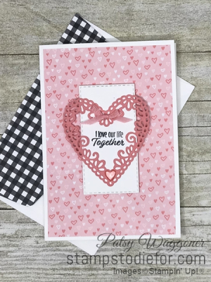 Just in CASE Forever Lovely Stamp Set and All My Love Paper by Stampin' Up! www.stampstodiefor.com #simplestampinhearts