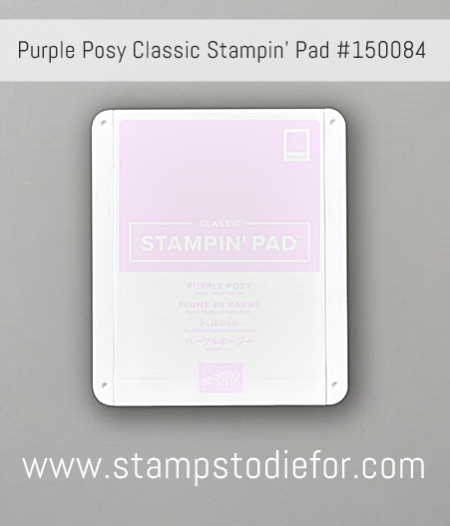 Purple Posy Ink Pad By Stampin Up