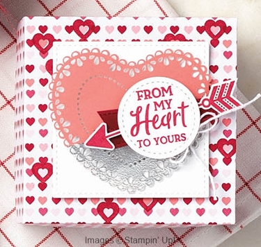 From My Heart Suite Valentine Card by Stampin' Up! 3