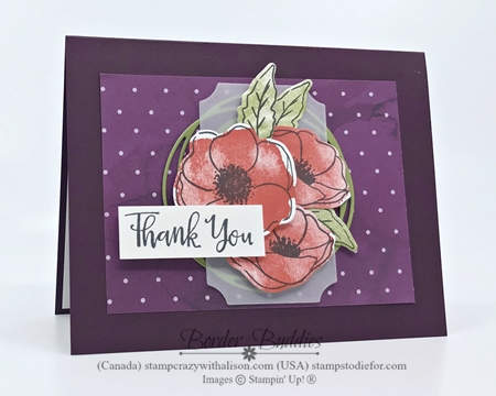 Just in CASE Painted Poppies Stamp Set by Stampin' Up!