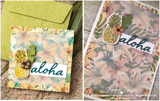 Just in CASE Tropical Oasisi by Stampin Up Aloha horz-horz