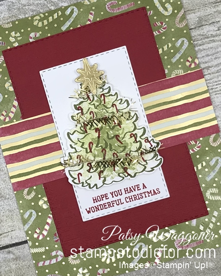 Most Wonderful Time Product by Stampin Up garland (2)