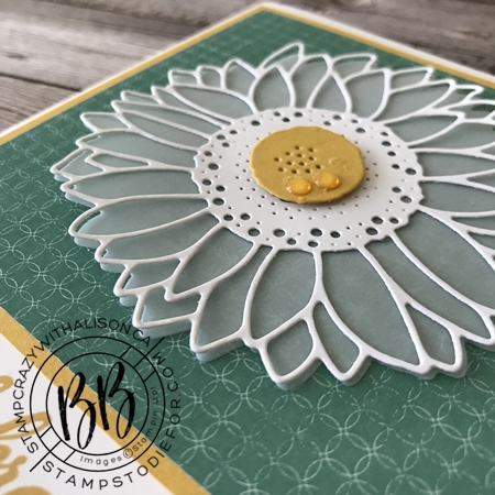 Celebrate Sunflowers stamp set by Stampin' Up! Celebrate You Card b