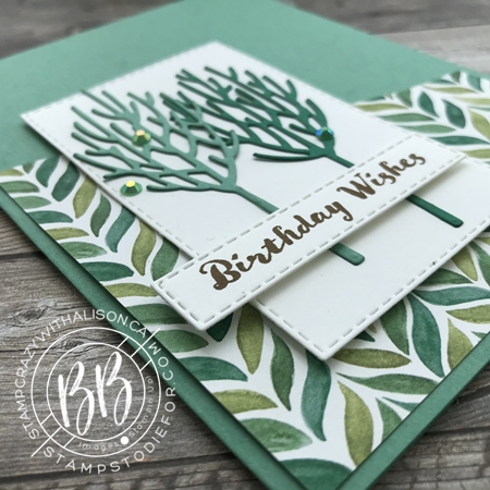Winter Woods Stamp Set by Stampin' Up! Birthday Card 3