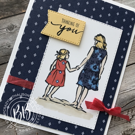 Beautiful Moments stamp set by Stampin Up paper piecing technique (3a)