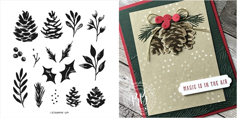 Christmas Season from Stampin' Up! Stamp Set and Card Sample