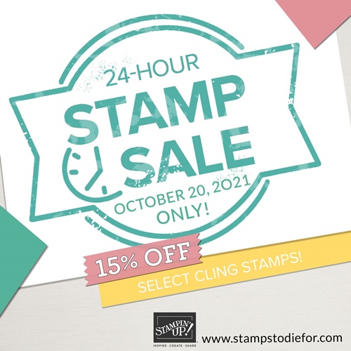 BIGGEST STAMP SALE OF THE YEAR! Stampin Up OCT 20 2021