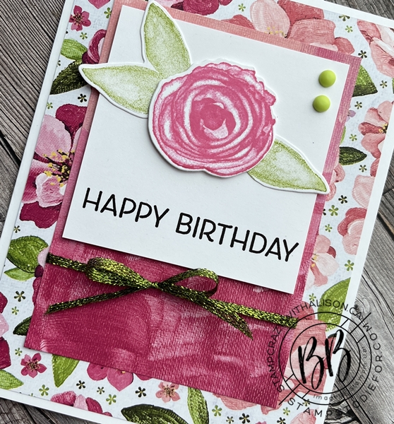 Get Your Creativity Going with the Artistically Inked Stamp Set and Hues of Happiness Paper by Stampin’ UP!