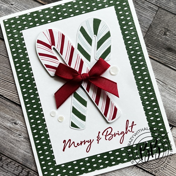 Sweetest Christmas Suite Collection featuring Sweet Candy Cane Stamps and Christmas Stamping Supplies by Stampin’ Up!