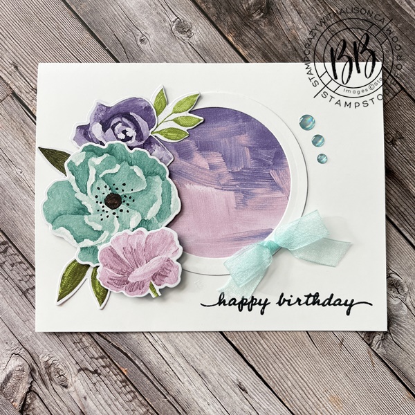 Ideas for Birthday Cards using Happiness Abounds Stamp Set and Blossoming Happiness Dies by Stampin’ Up!