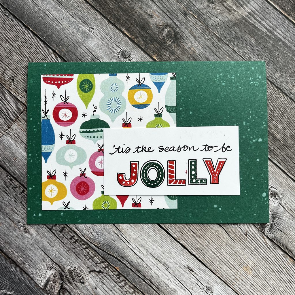 Jingle Jingle Jingle Stamp Set plus Celebrate Everything Host Paper for this month’s Border Buddy PDF Tutorial