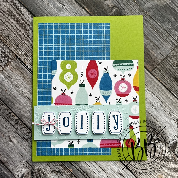 Sunday Sketches SS017 Card using the Alphabest stamp set and the Celebrate Everything Designer Paper by Stampin’ Up!