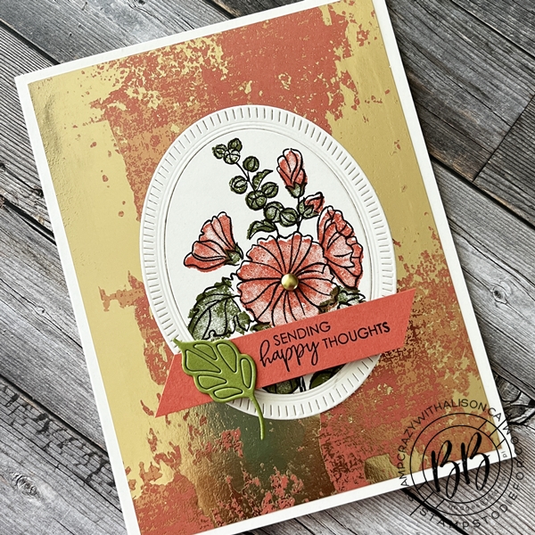 Card created using the Beautifully Happy Stamp Set by Stampin' Up!