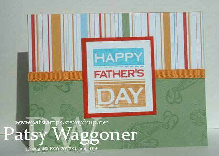 Stampin’Up! Father’s Day Card