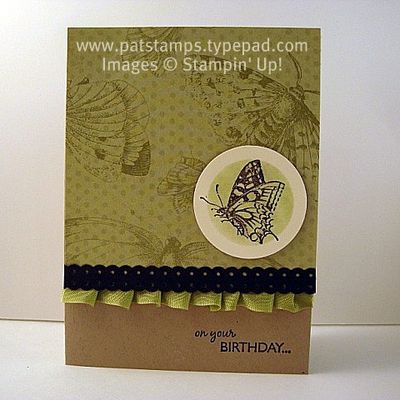 Stampin’ Up! Nature Walk Butterfly