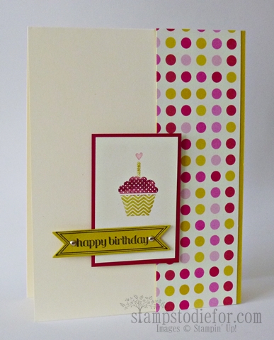 Stampin’ Up! Happy Birthday Homemade Card