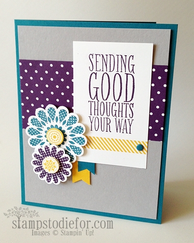 Polka Dot Pieces Stamp SetSending Good Thoughts Your Way