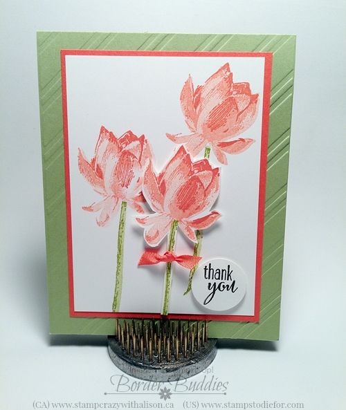 Learn more about this exclusive free item, Lotus Blossom Stamp Set.