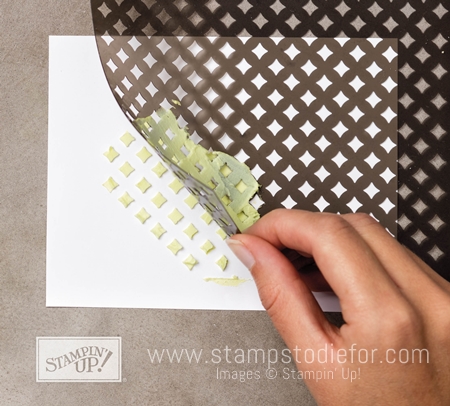 Embossing Paste to Add Texture and Design to your Card