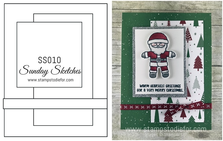 Sunday Sketches SS010 – Cookie Cutter Christmas Stamp Set by Stampin’ Up!