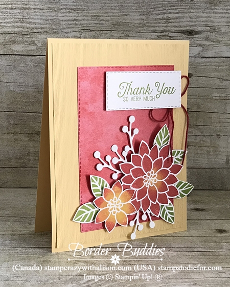 Just in CASE – Flourishing Phrases Thank You Card