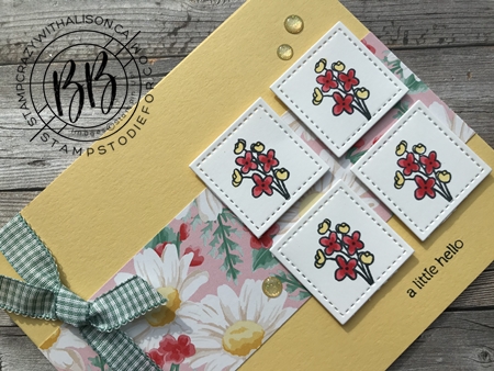 Sunday Sketch Card – Bloom & Grow Stamp Set